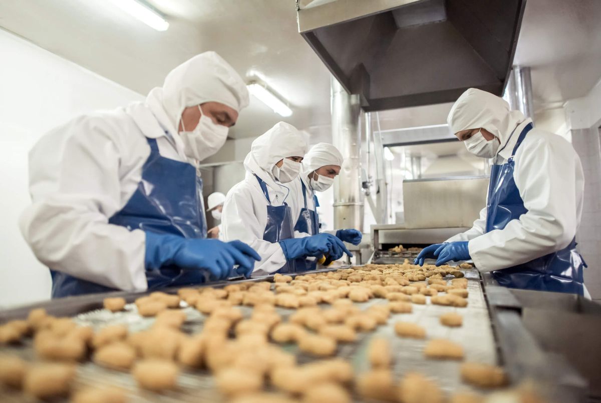 Qualidade do ar em ambientes de produção de alimentos